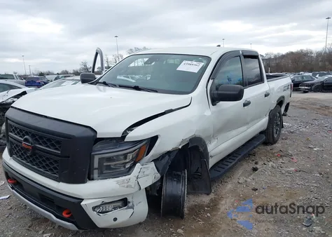 2022 Nissan Titan Pro-4X 4X4 from USA, damaged, VIN 1N6AA1ED1NN104765